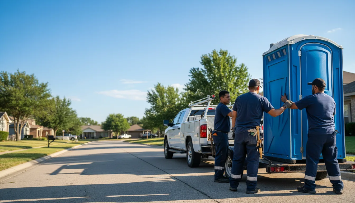 Portable Toilet Rental in Mooringsport, LA near me